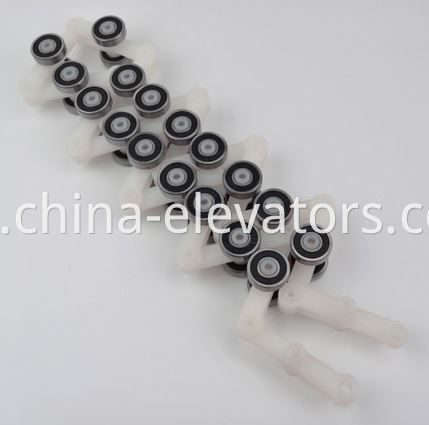Schindler Escalator Rotating Chain 17 pair rollers Double Fork